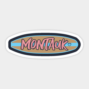 Surf Montauk Sticker